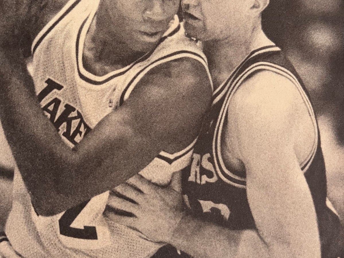 Golden State’s Big Three: Mitch Richmond, Chris Mullin, Tim Hardaway,&nbsp;1991